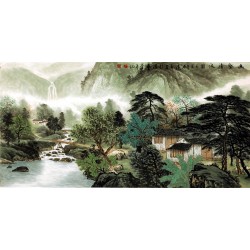 Chinese Landscape Painting - CNAG008829