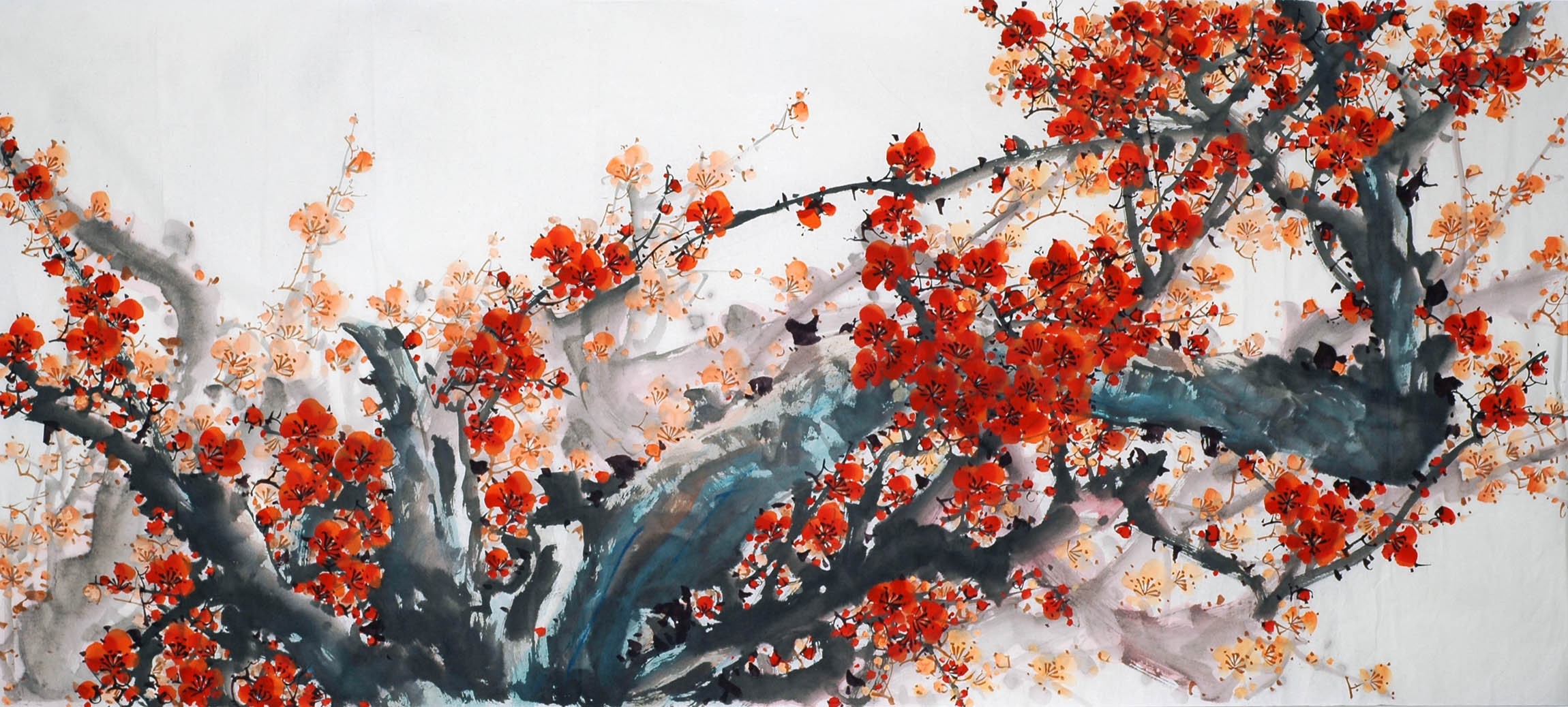 Chinese Plum Painting - CNAG008832