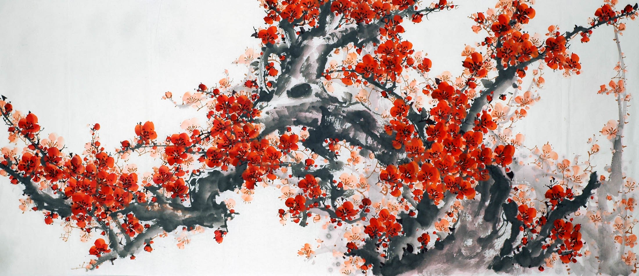 Chinese Plum Painting - CNAG008833