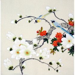 Chinese Flowers&Trees Painting - CNAG008836