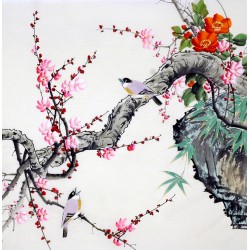 Chinese Flowers&Trees Painting - CNAG008837