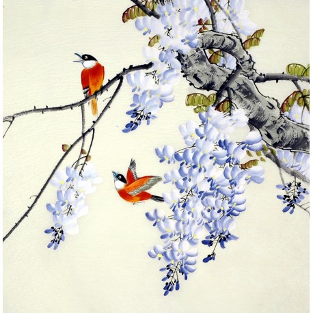 Chinese Flowers&Trees Painting - CNAG008840