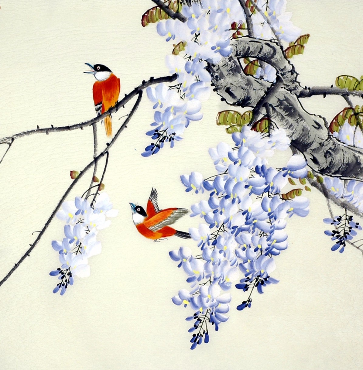 Chinese Flowers&Trees Painting - CNAG008840