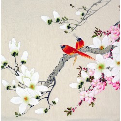 Chinese Flowers&Trees Painting - CNAG008843