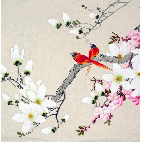 Chinese Flowers&Trees Painting - CNAG008843