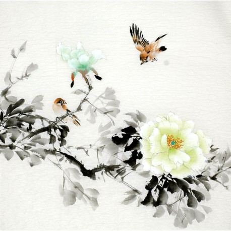 Chinese Flowers&Trees Painting - CNAG008847