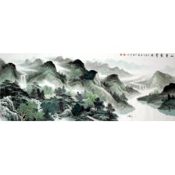 Chinese Landscape Painting - CNAG008850