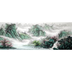 Chinese Landscape Painting - CNAG008851
