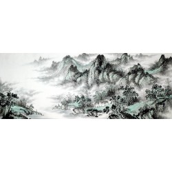 Chinese Landscape Painting - CNAG008852