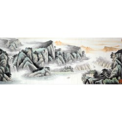 Chinese Landscape Painting - CNAG008854