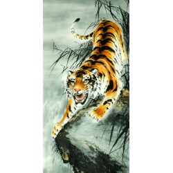 Chinese Tiger Painting - CNAG008857