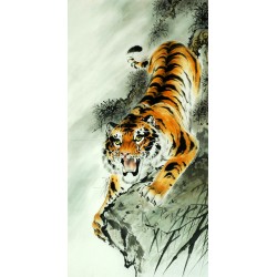 Chinese Tiger Painting - CNAG008858