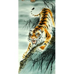 Chinese Tiger Painting - CNAG008859