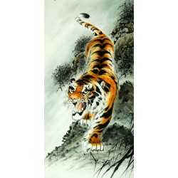 Chinese Tiger Painting - CNAG008862