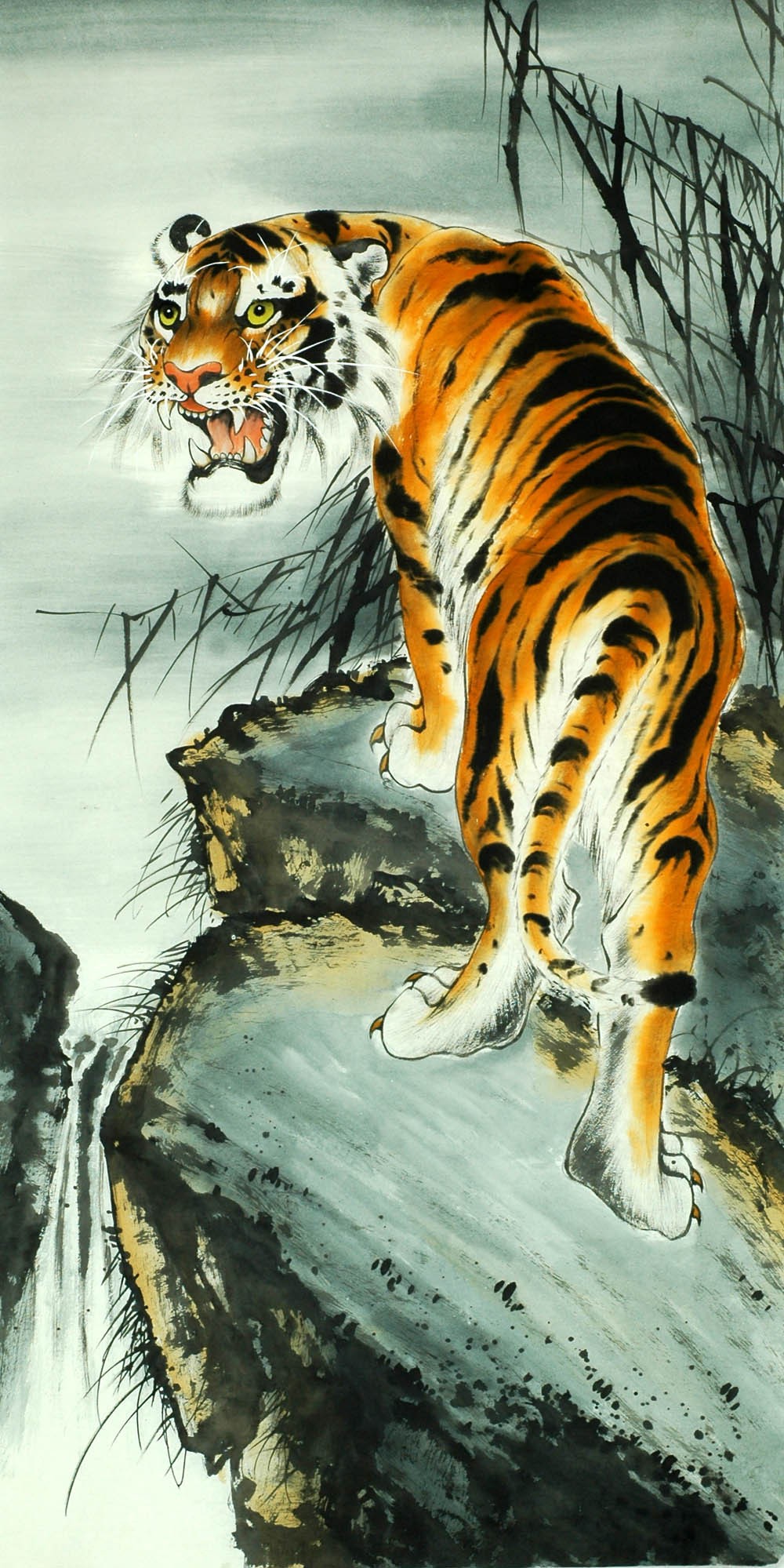 Chinese Tiger Painting - CNAG008863