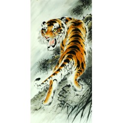 Chinese Tiger Painting - CNAG008865