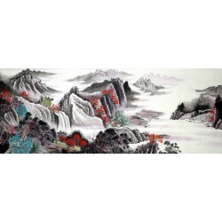 Chinese Landscape Painting - CNAG008878