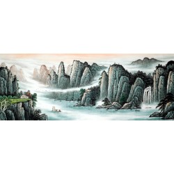 Chinese Landscape Painting - CNAG008879
