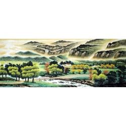 Chinese Landscape Painting - CNAG008880