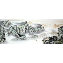 Chinese Landscape Painting - CNAG008882