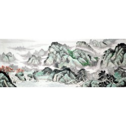Chinese Landscape Painting - CNAG008883