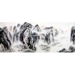Chinese Landscape Painting - CNAG008887