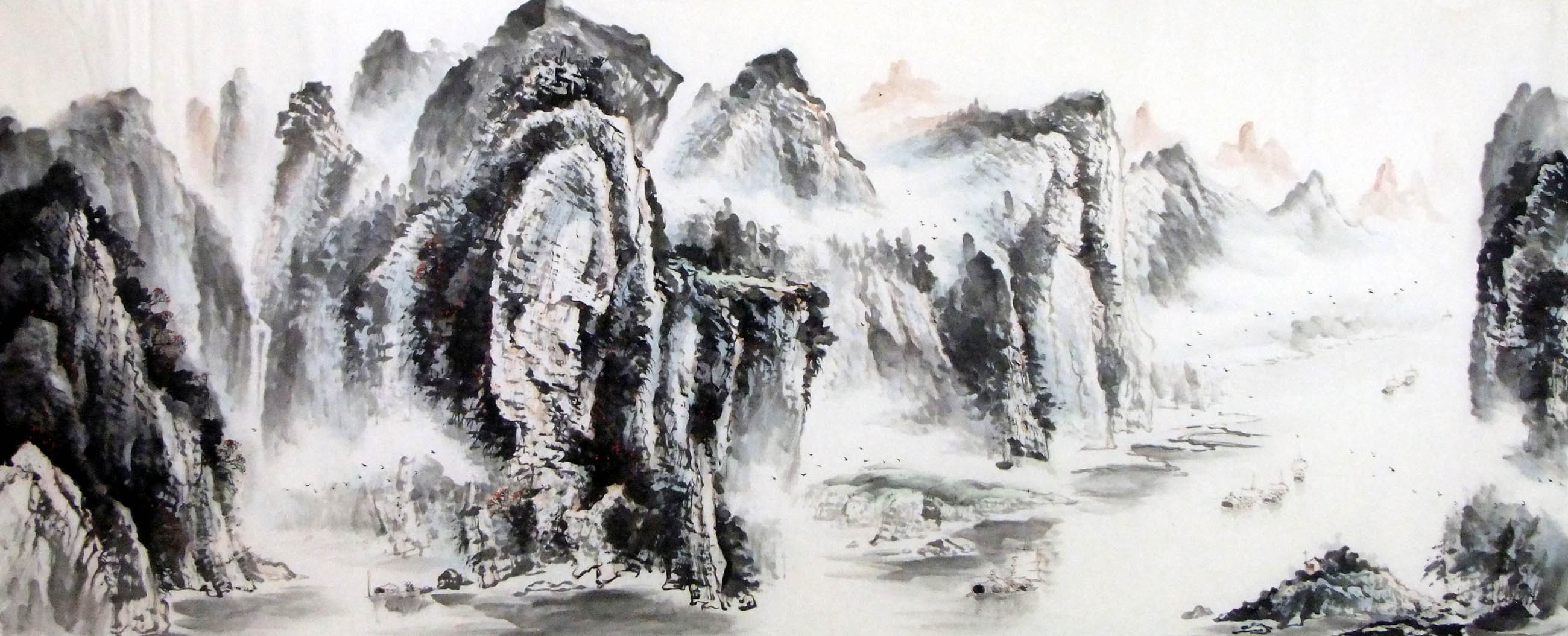 Chinese Landscape Painting - CNAG008887