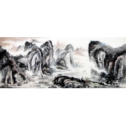 Chinese Landscape Painting - CNAG008888