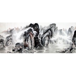 Chinese Landscape Painting - CNAG008889