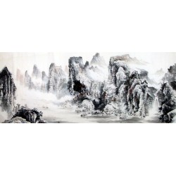 Chinese Landscape Painting - CNAG008890