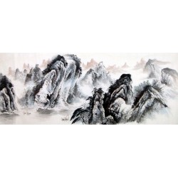 Chinese Landscape Painting - CNAG008891
