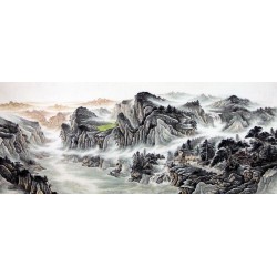 Chinese Landscape Painting - CNAG008892
