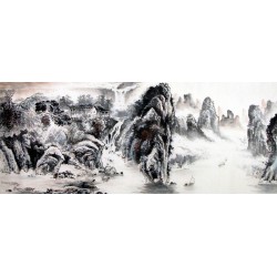 Chinese Landscape Painting - CNAG008893