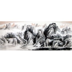 Chinese Landscape Painting - CNAG008894