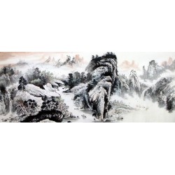 Chinese Landscape Painting - CNAG008896
