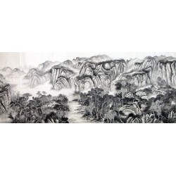 Chinese Landscape Painting - CNAG008897