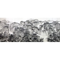 Chinese Landscape Painting - CNAG008899
