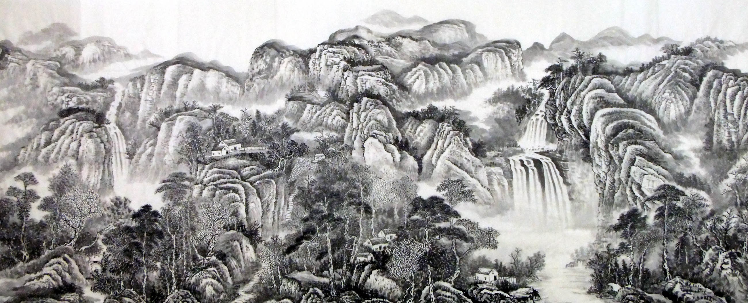 Chinese Landscape Painting - CNAG008899