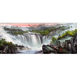 Chinese Landscape Painting - CNAG008900