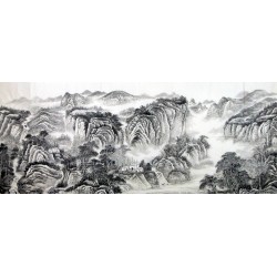 Chinese Landscape Painting - CNAG008901
