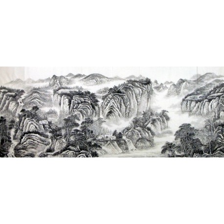Chinese Landscape Painting - CNAG008901