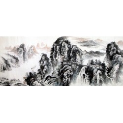 Chinese Landscape Painting - CNAG008902