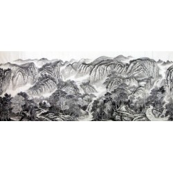 Chinese Landscape Painting - CNAG008903