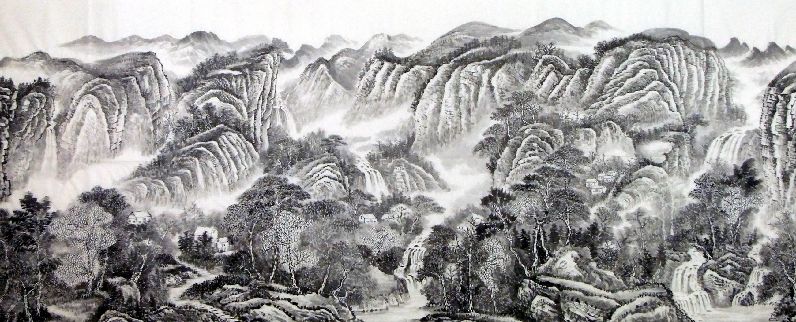 Chinese Landscape Painting - CNAG008903