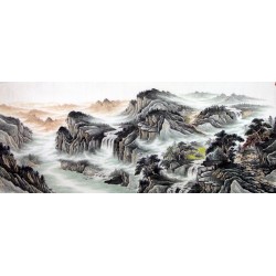 Chinese Landscape Painting - CNAG008904