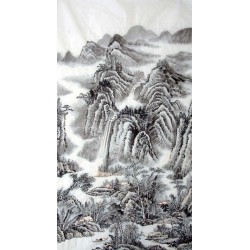 Chinese Landscape Painting - CNAG008905