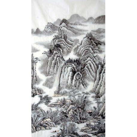 Chinese Landscape Painting - CNAG008905