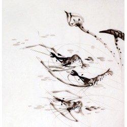 Chinese Shrimp Painting - CNAG008906