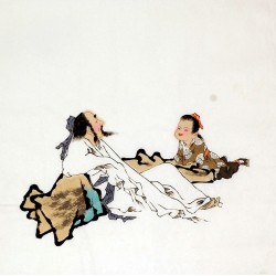 Chinese Figure Painting - CNAG008910