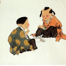 Chinese Figure Painting - CNAG008911
